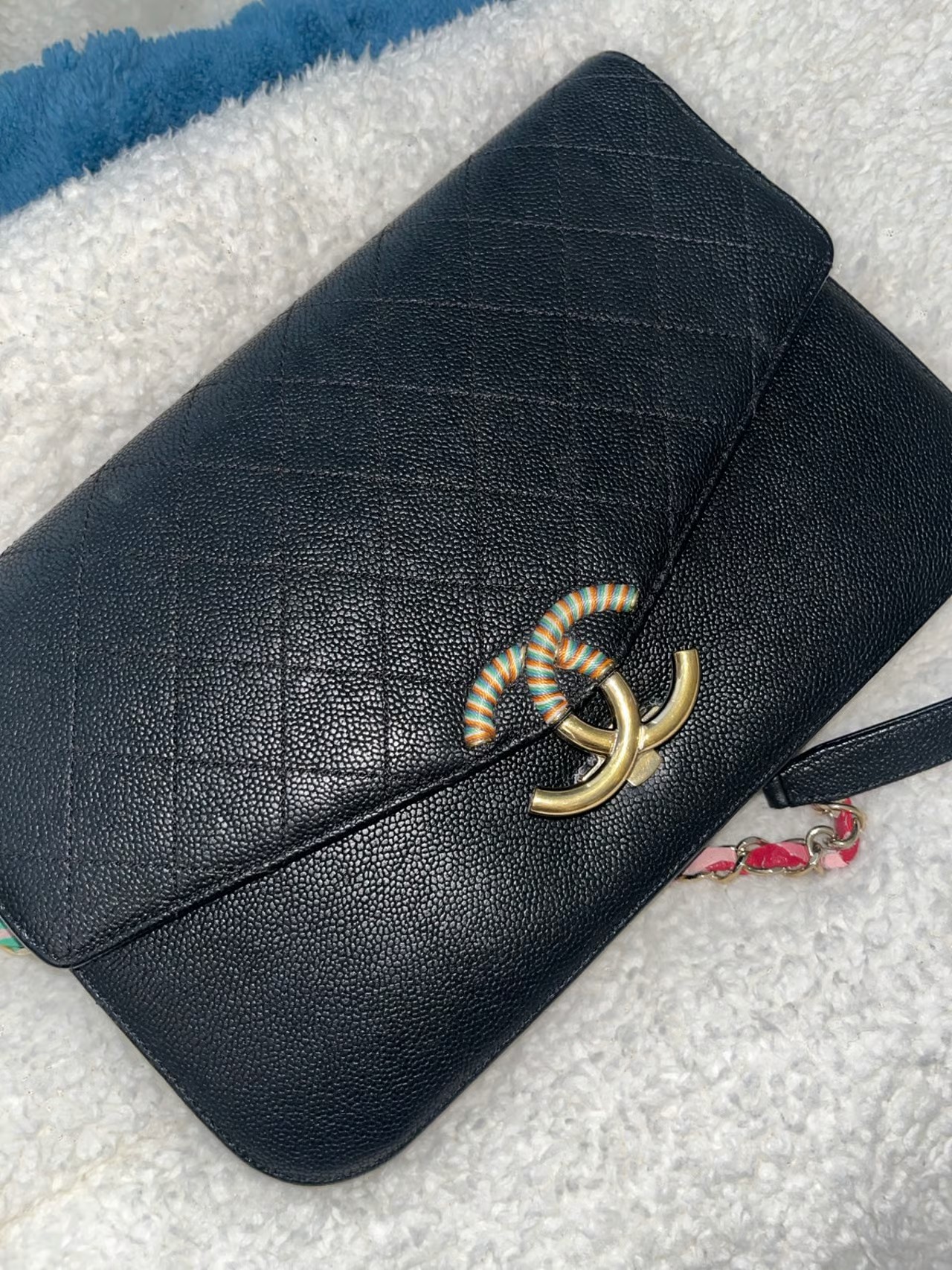 Chanel Paris-Cuba Thread Around Flap Bag