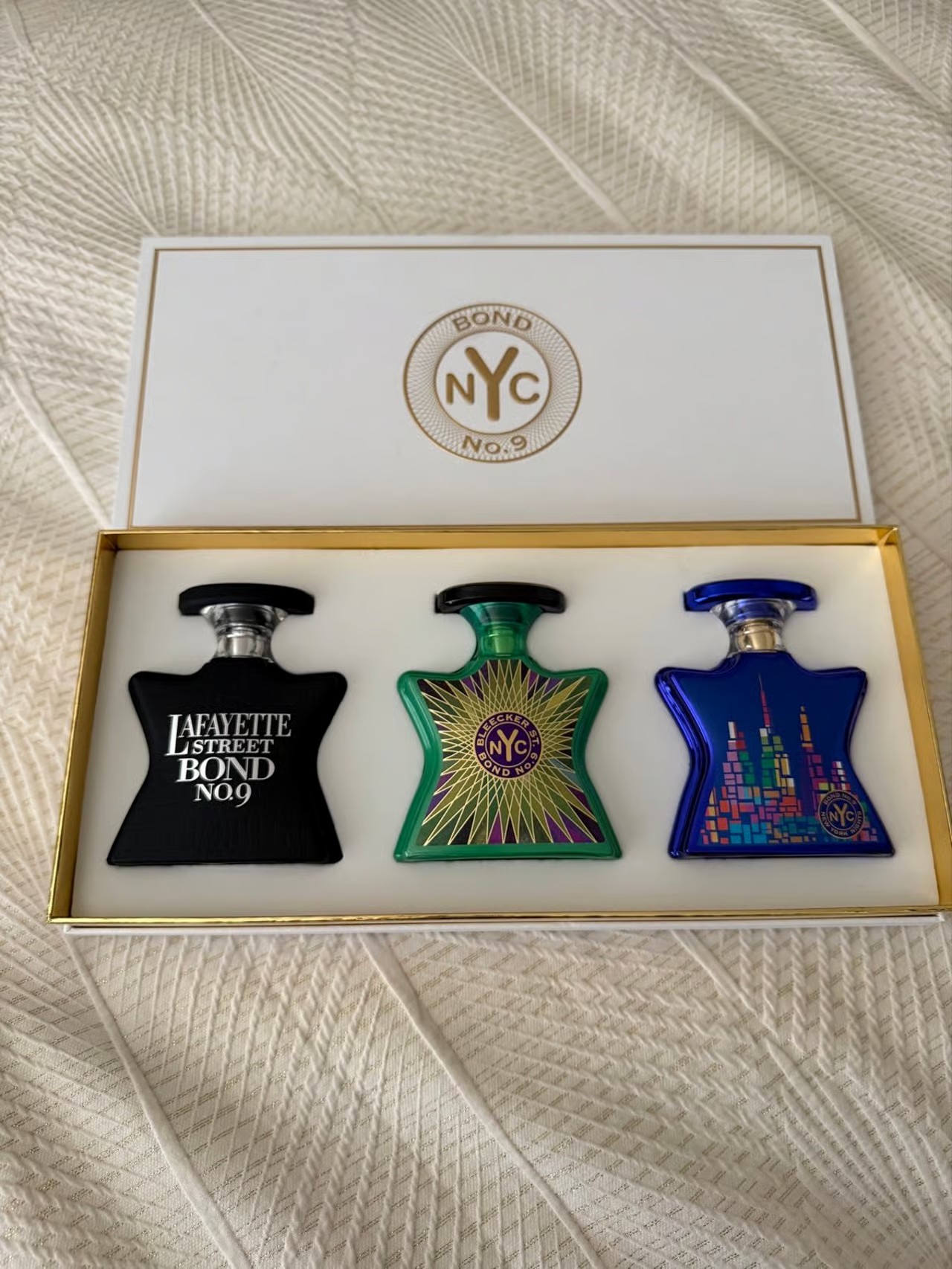 Bond No. 9 Men’s Luxe Trio EDP Fragrance Set 3x50ml Most Famous Men’s Scents NEW