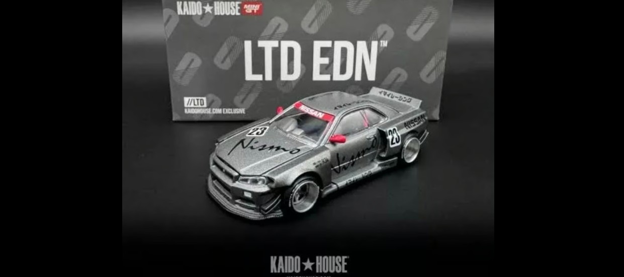 LTD EDN™ Nissan GT-R Nismo (R34) Kaido House Exclusive xxx/499 Limited -SEALED