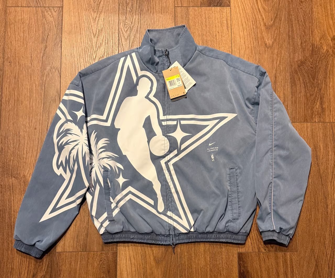 2026 NBA All-Star Game Nike Standard Issue On-Court Full-Zip Game Jacket - Small