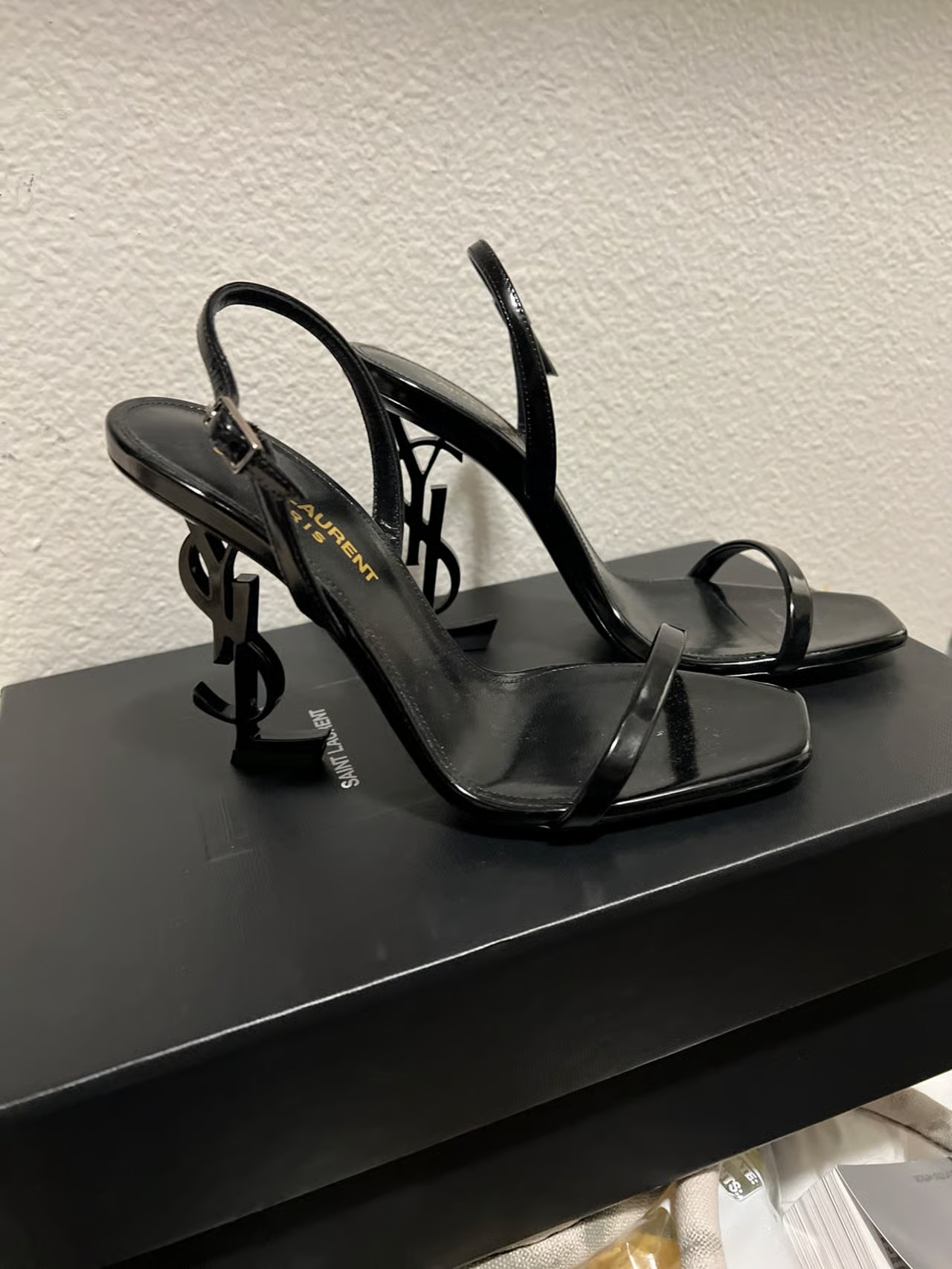 NWT YSL brand sandals with Heels!