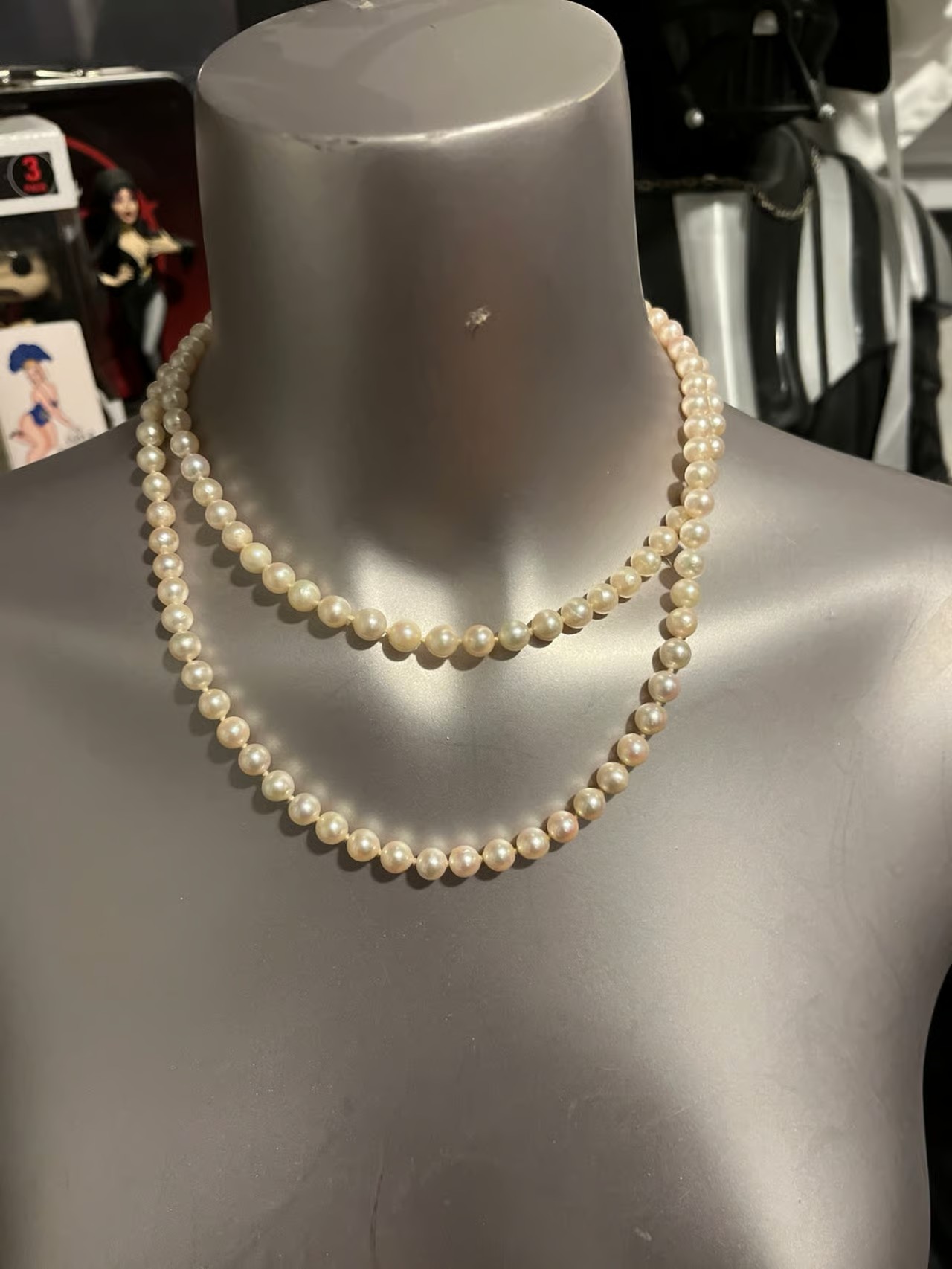 Saltwater Akoya pearl necklace