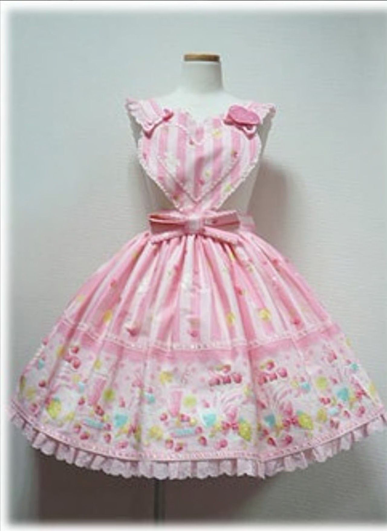 Angelic pretty Fruits parlor skirt Missing bow and clip