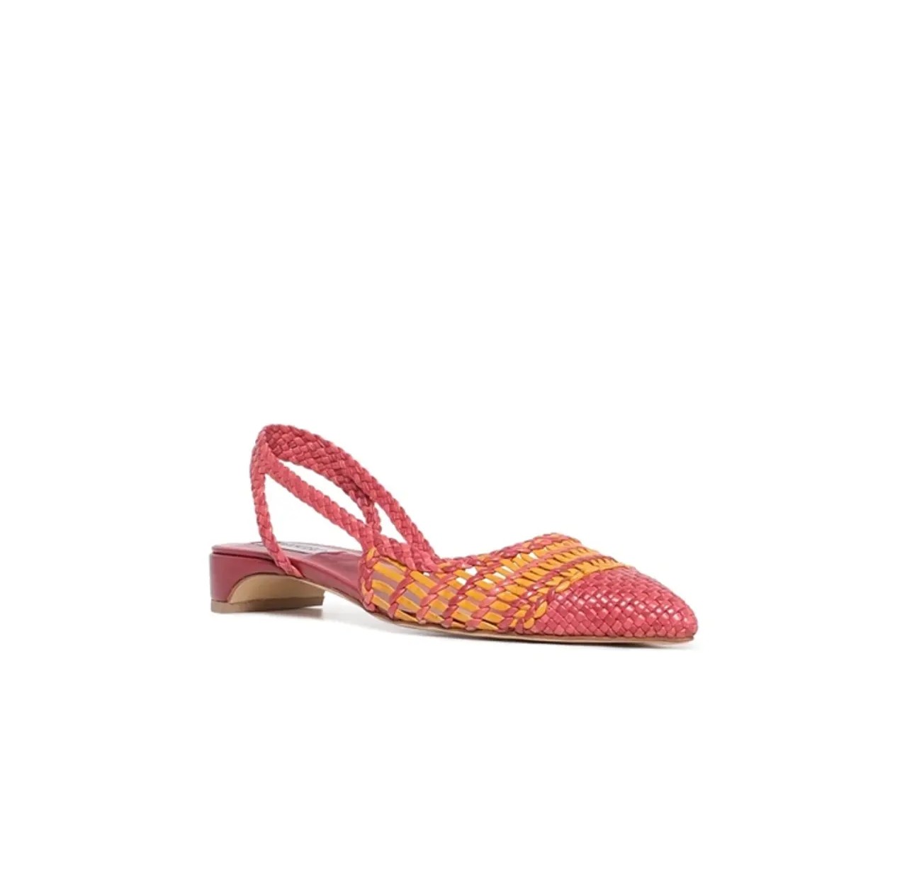 GABRIELA HEARST Perro woven leather slingback pumps