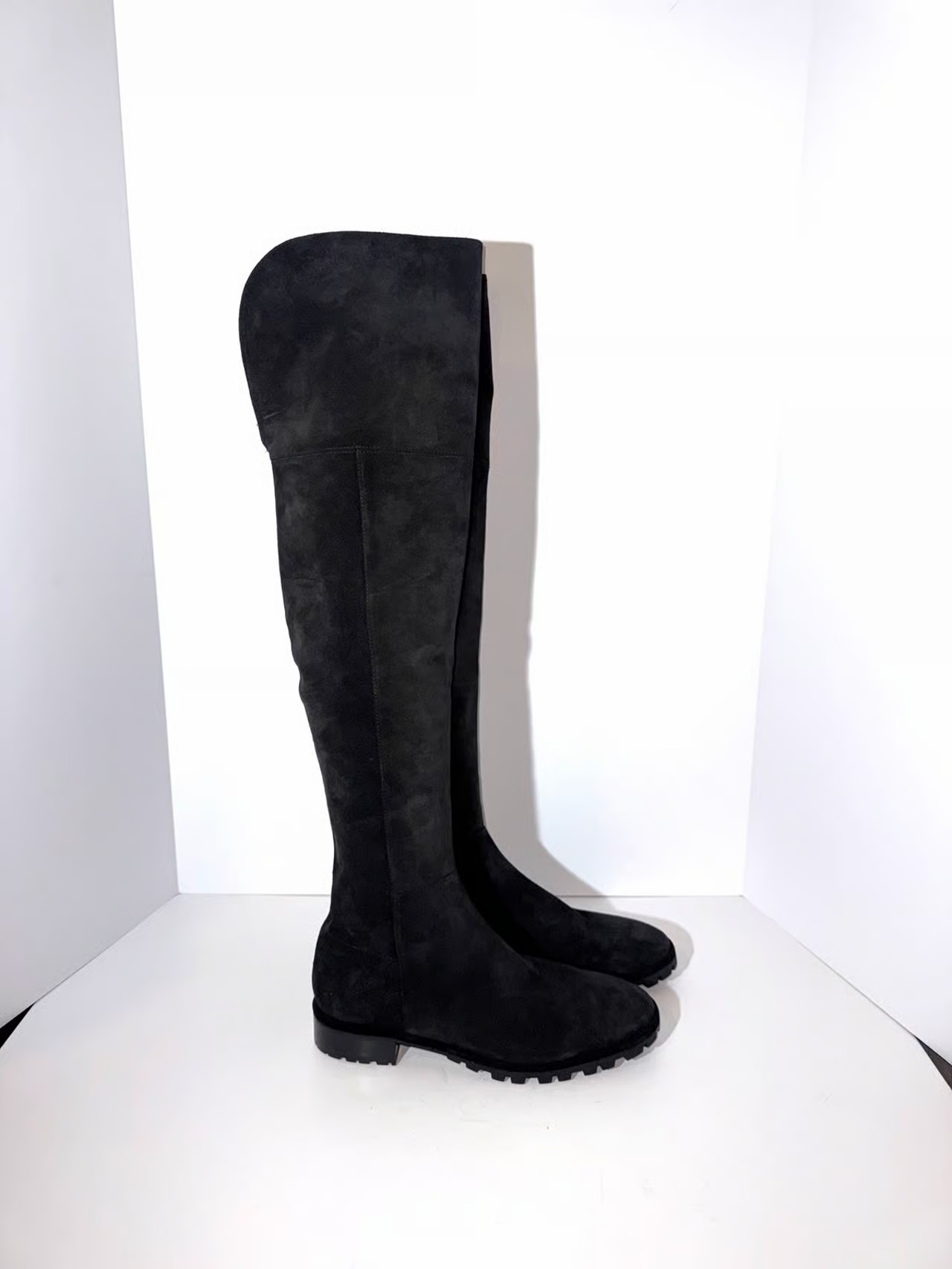 Stuart Weitzman Amber Suede Over The Knee Boots