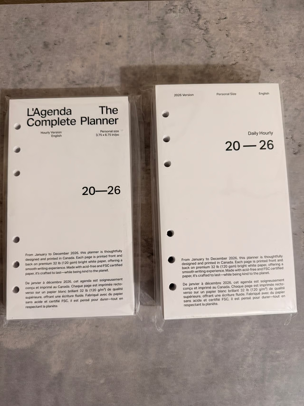 Personal Size Insert Bundle-Rosie Papeterie