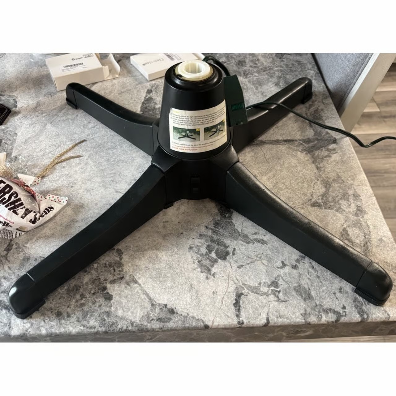 Heavy Duty Rotating Tree Stand For Indoor Use Only