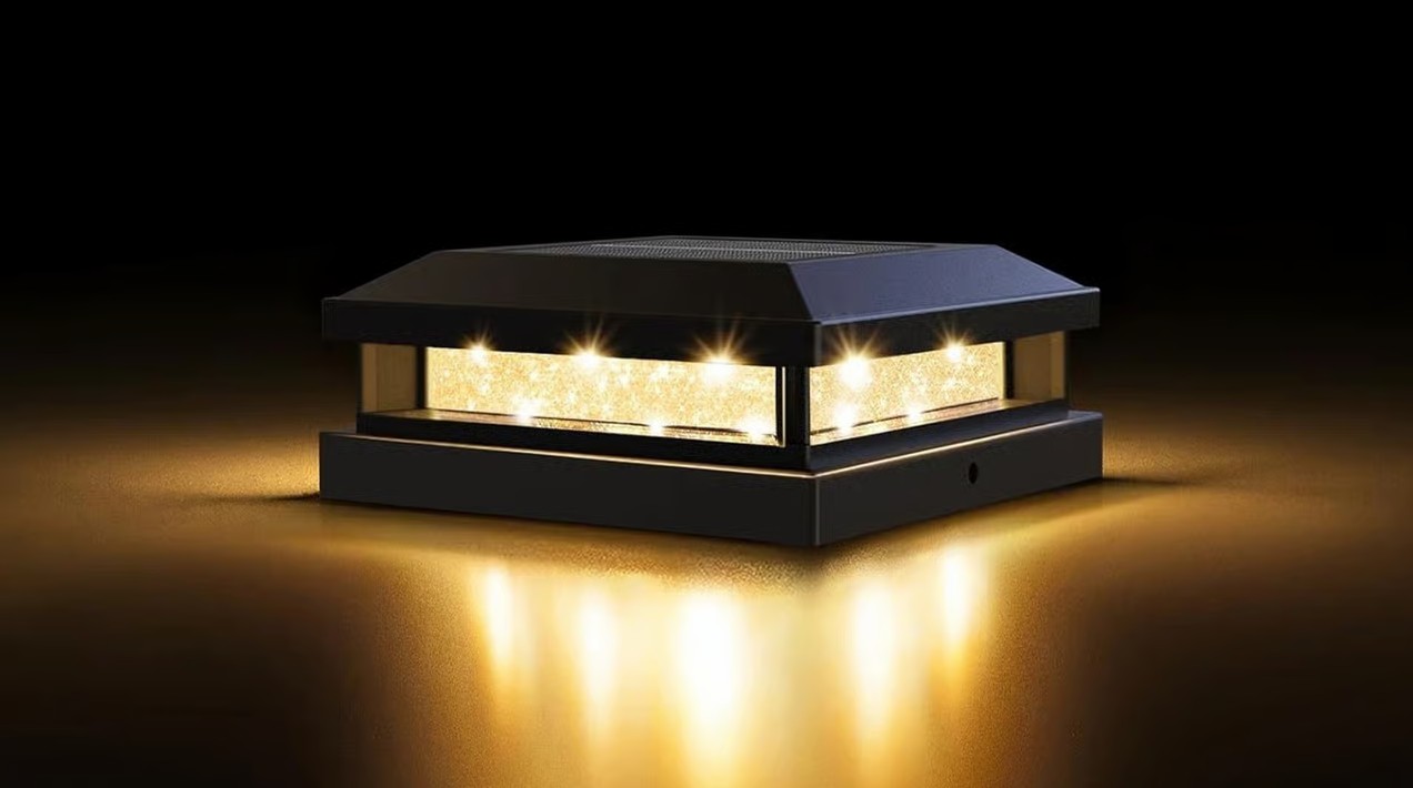 Solar Garden LED Lights Waterproof Landscape Pathway Warm & Cool 2-Color 8-Pack