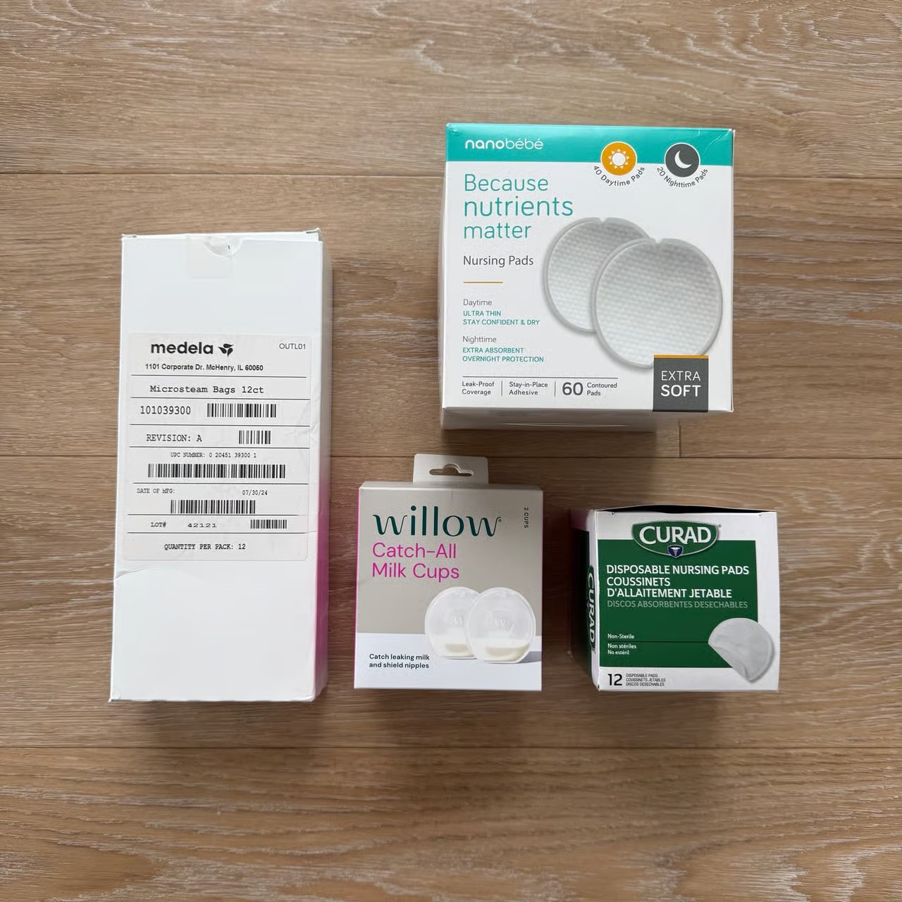 Breastfeeding nursing supply bundle