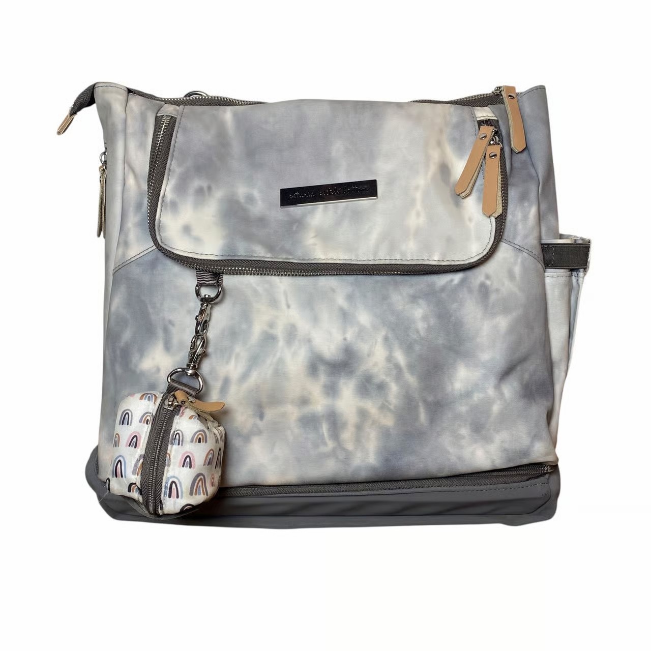 Petunia Pickle Bottom Axis Backpack Diaper Bag Tie Dye Rainbow Cube