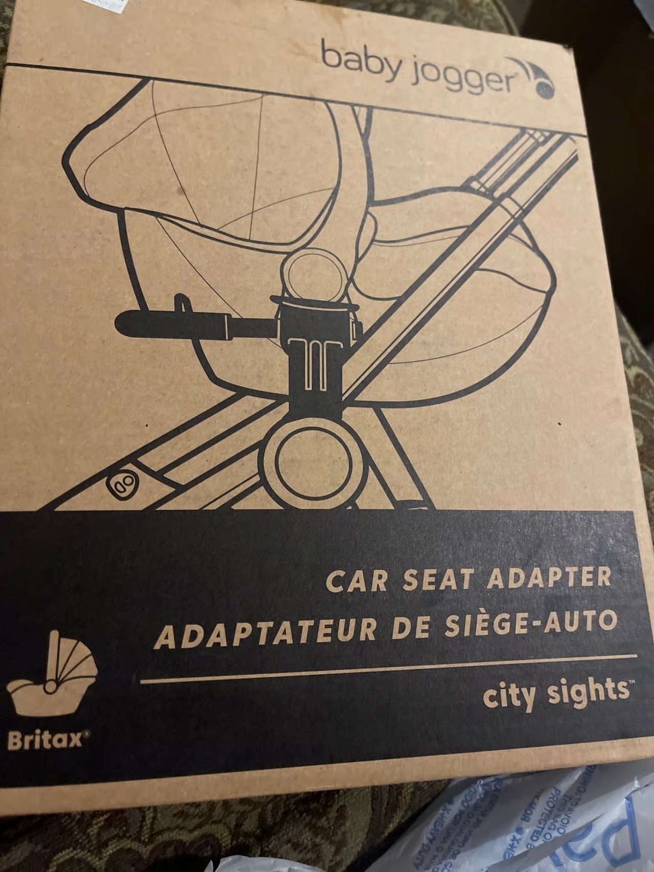 NEW Baby Jogger Car Seat Adapter britax city sights stroller