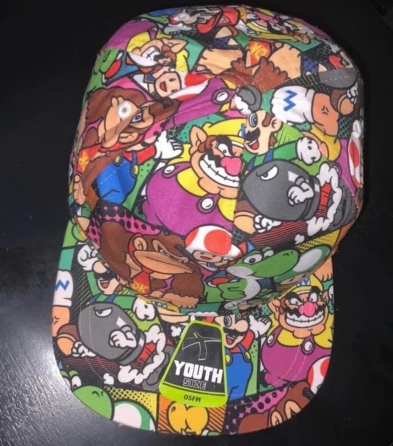 Super Mario brothers kids hat