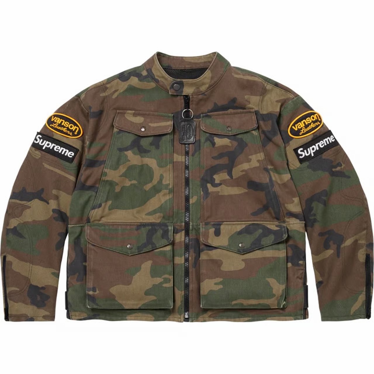 Supreme Vanson Camo Jacket