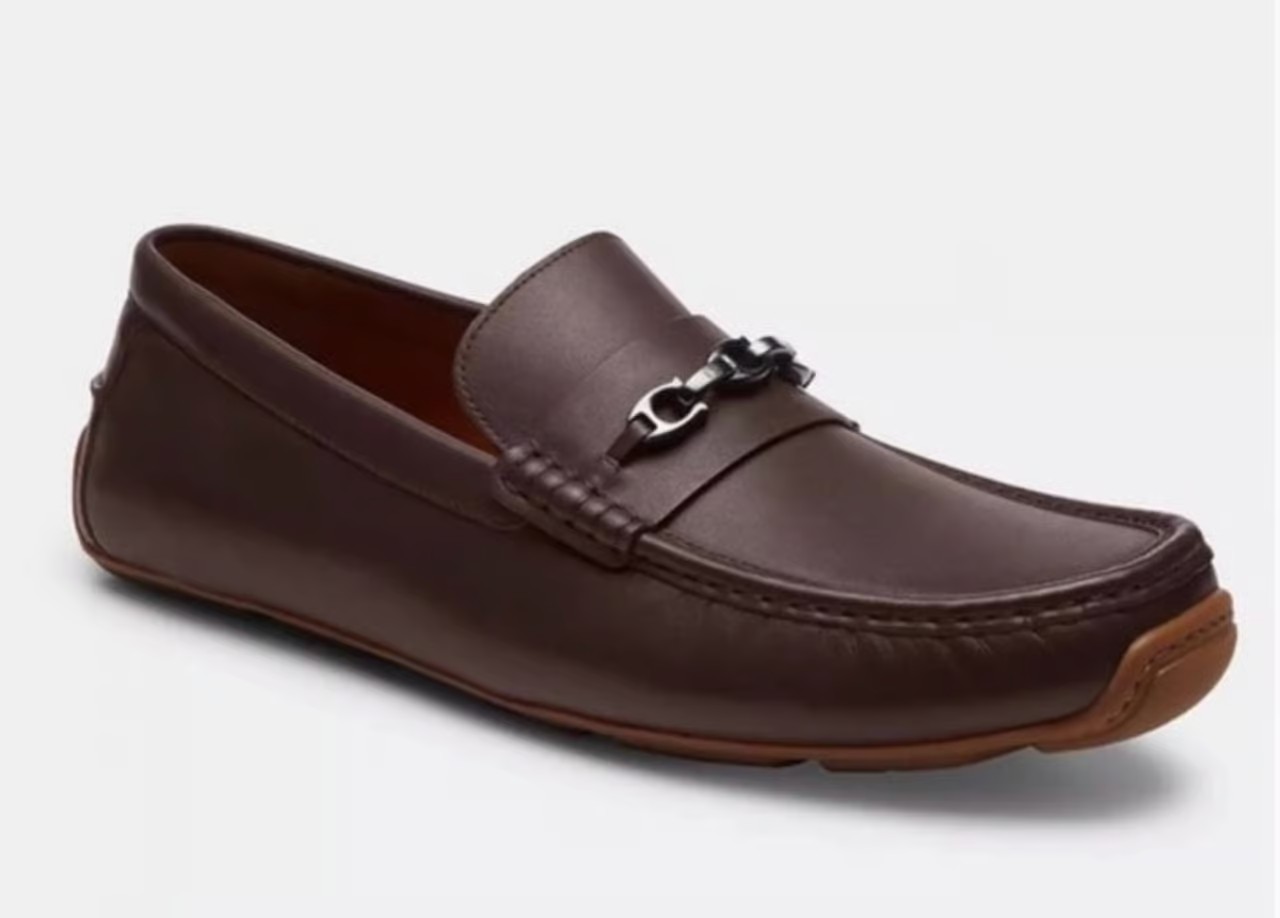 Coach Men's Landon Drivers Loafer Brown