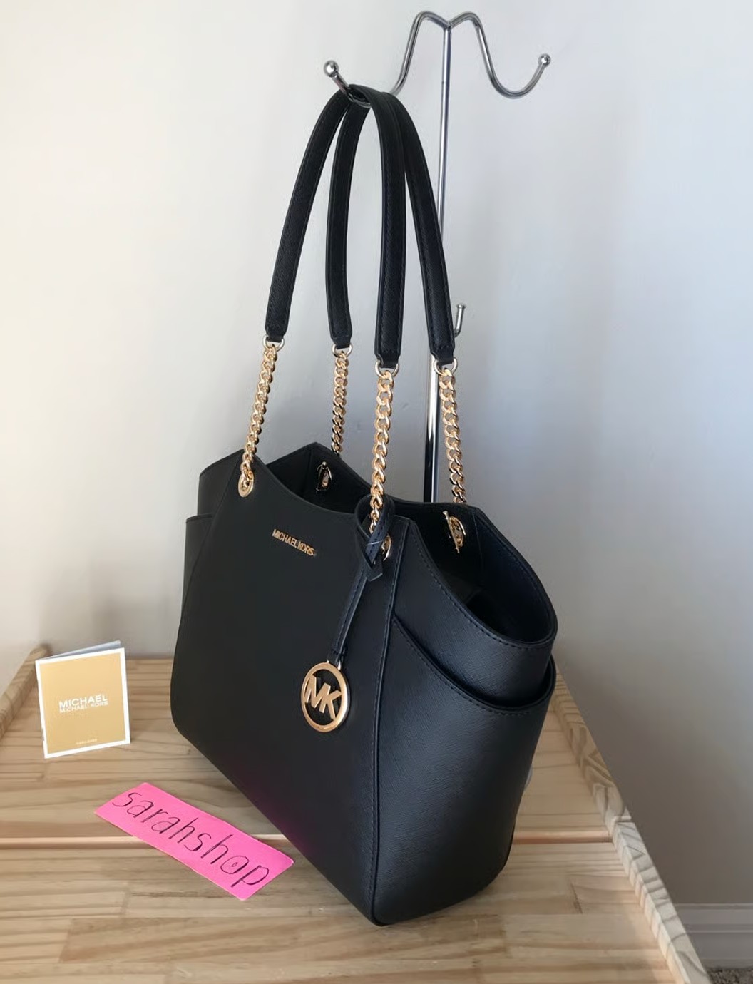 Michael Kors Jet Set Travel Large Chain Shoulder Tote