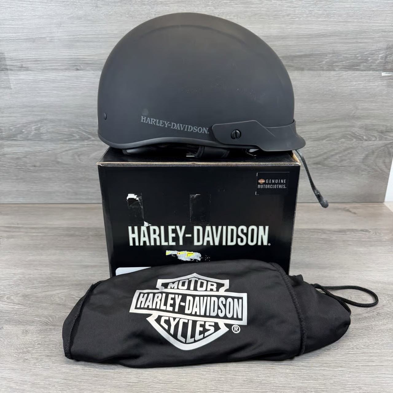 Harley-Davidson Lucid Sun Shield J03 1/2 Helmet Matte Black 98390-16VM